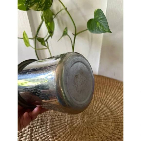 6” Tall silver Storage container - Picture 6 of 6